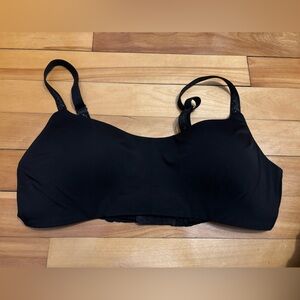 Victoria's Secret Black Logo Strap T-Shirt Bra wireless